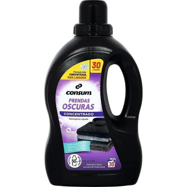 Detergente Líquido Prendas Oscuras - 30.77 ud - Imagen del producto en Findit