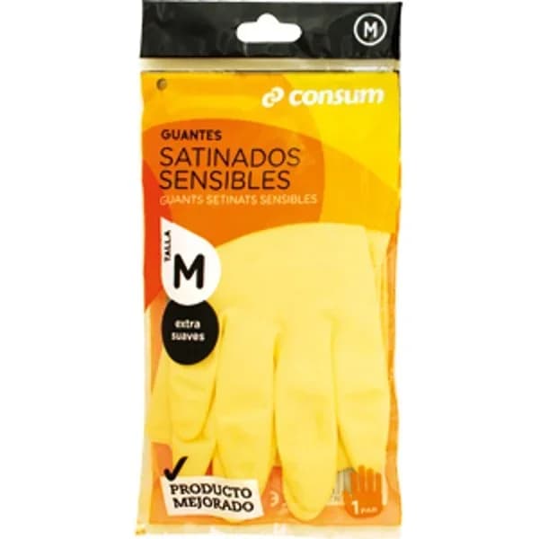 Guante Satinado Sensible Látex T-Media - 1 ud - Imagen del producto en Findit