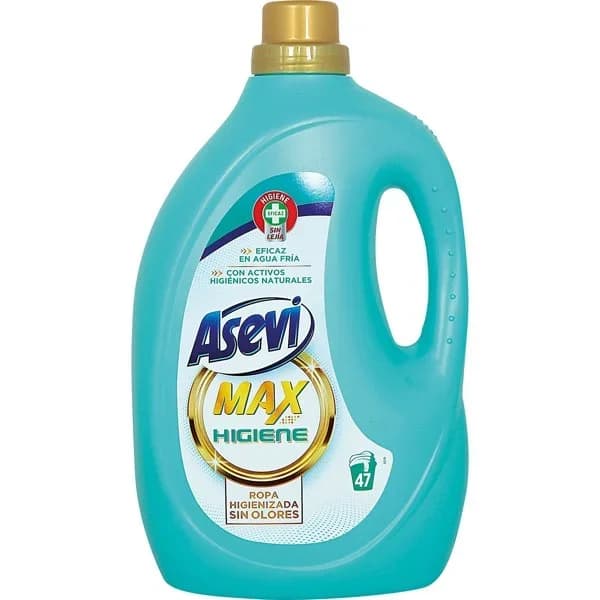 Detergente Líquido Max Eficacia 50Lv - 49.21 ud - Imagen del producto en Findit