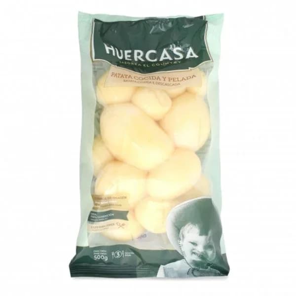 Patatas cocida y pelada Huercasa 500 g - 0.5 kg - Imagen del producto en Findit