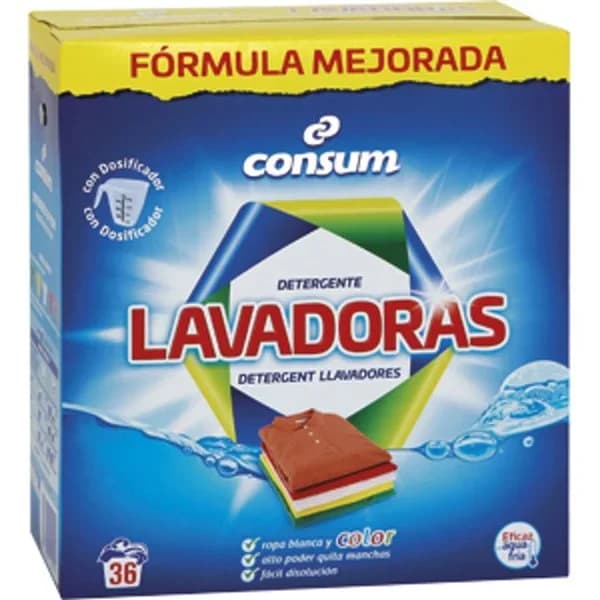 Detergente Polvo - 37.07 ud - Imagen del producto en Findit