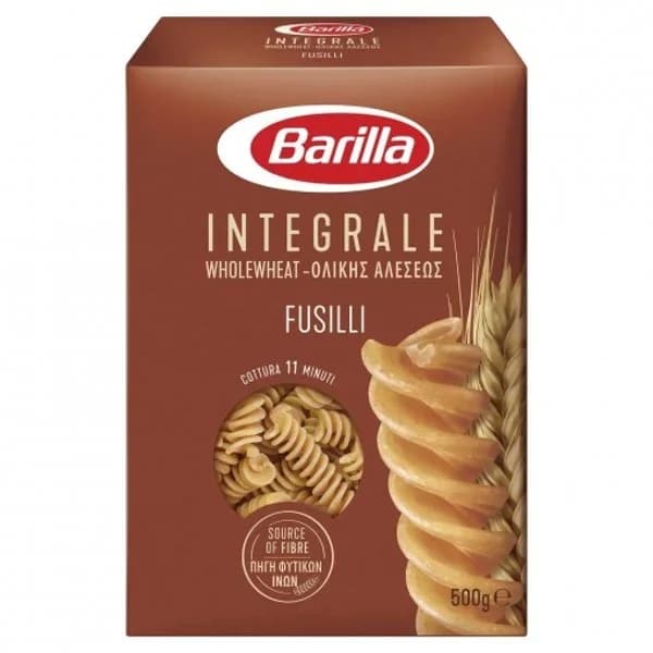 Pasta fusilli integral Barilla 500 g. - 0.5 kg - Imagen del producto en Findit