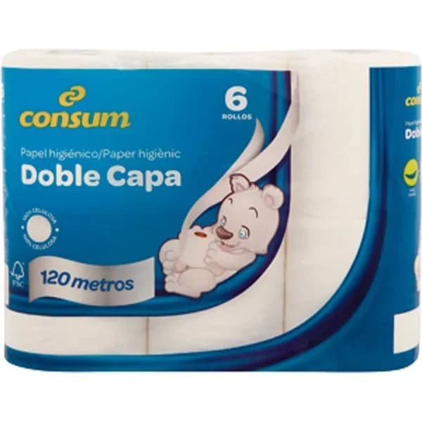 Higiénico Doble Capa - 5.91 ud - Imagen del producto en Findit