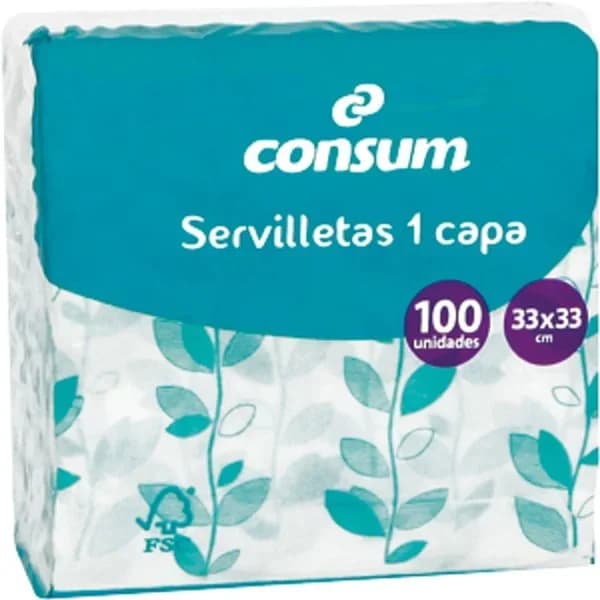 Servilleta 1 Capa Decorada 33x33 - 89.5 ud - Imagen del producto en Findit