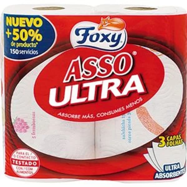 Rollo Cocina Maxi Asso Ultra 3 Capas - 1.99 ud - Imagen del producto en Findit