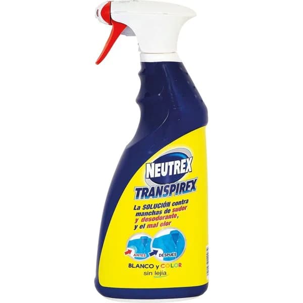 Aditivo Transpirex Spray Quitamanchas Prelavado - 0.6 l - Imagen del producto en Findit