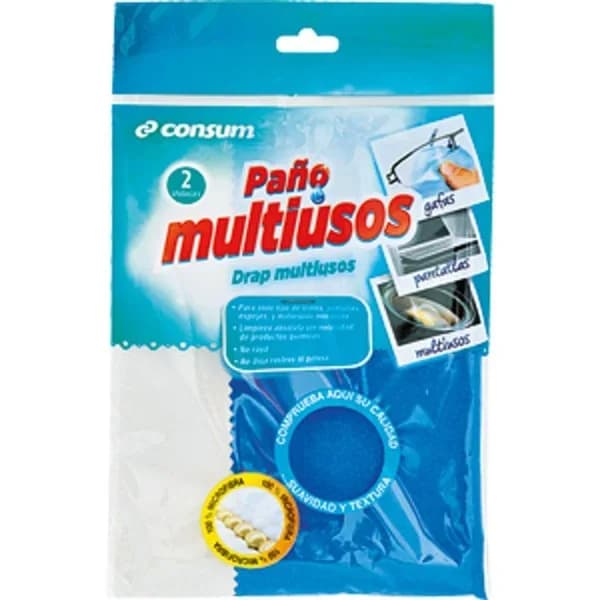 Paño Multiusos Para Gafas y Pantallas - 1.98 ud - Imagen del producto en Findit