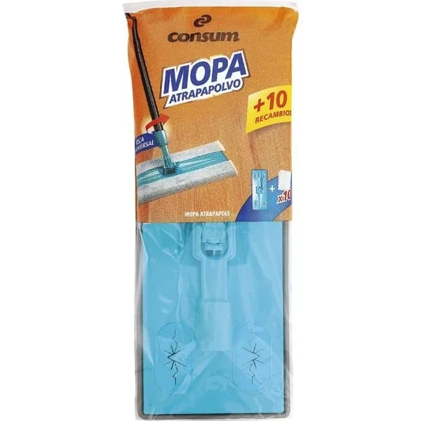 Mopa Atrapapolvo Más 10 Recambios - 1 ud - Imagen del producto en Findit