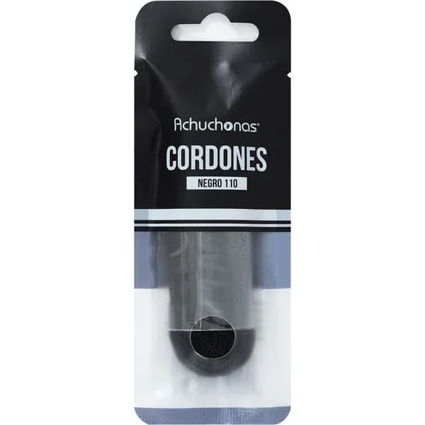 Cordón Plano Negro 110 cm - 1 ud - Imagen del producto en Findit