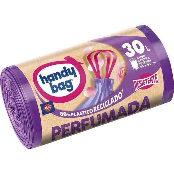 Bolsas Basura Autocierre Resistente Perfumada 30l - 1 ud - Imagen del producto en Findit