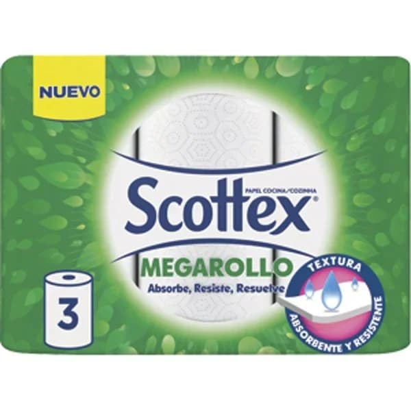 Papel Cocina Megarrollo - 3 ud - Imagen del producto en Findit