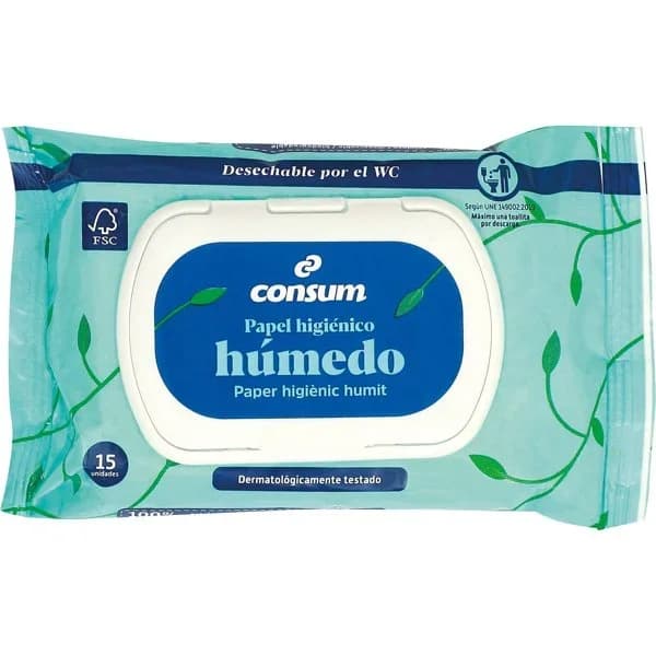 Higiénico Húmedo Compacto - 16 ud - Imagen del producto en Findit