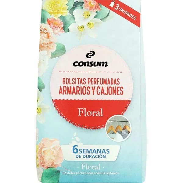 Bolsitas Perfumadas Aroma Floral - 3.01 ud - Imagen del producto en Findit