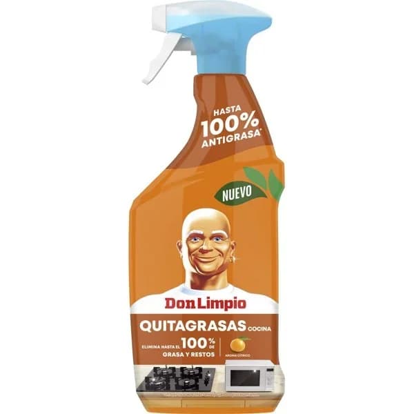 Limpiador quitagrasa para cocina DON LIMPIO, pistola 720 ml - 0.72 l - Imagen del producto en Findit