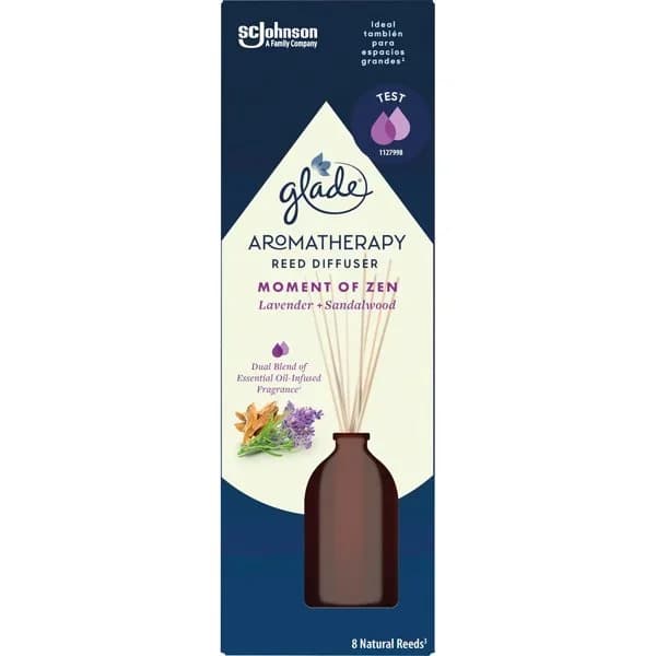 Ambientador varitas de lavanda&sándalo GLADE, pack 80 ml - 0.08 l - Imagen del producto en Findit