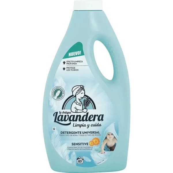 Detergente Líquido Sensitive - 88.43 ud - Imagen del producto en Findit