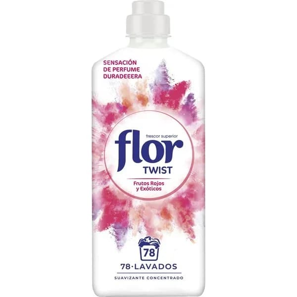 Suavizante Concentrado Frutos Rojos Twist - 78 ud - Imagen del producto en Findit