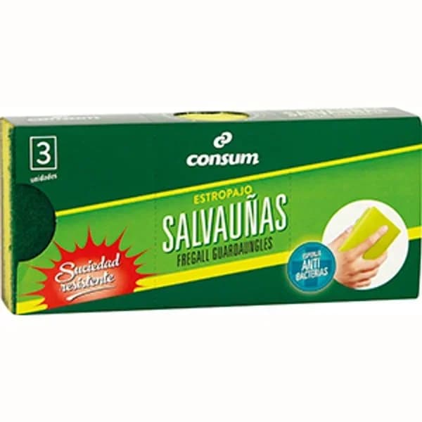 Estropajos Salvauñas - 3 ud - Imagen del producto en Findit
