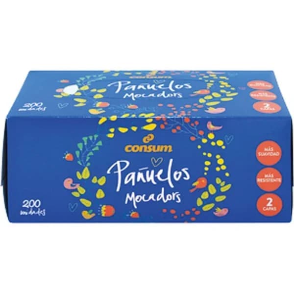 Pañuelos Faciales Dos Capas - 130 ud - Imagen del producto en Findit