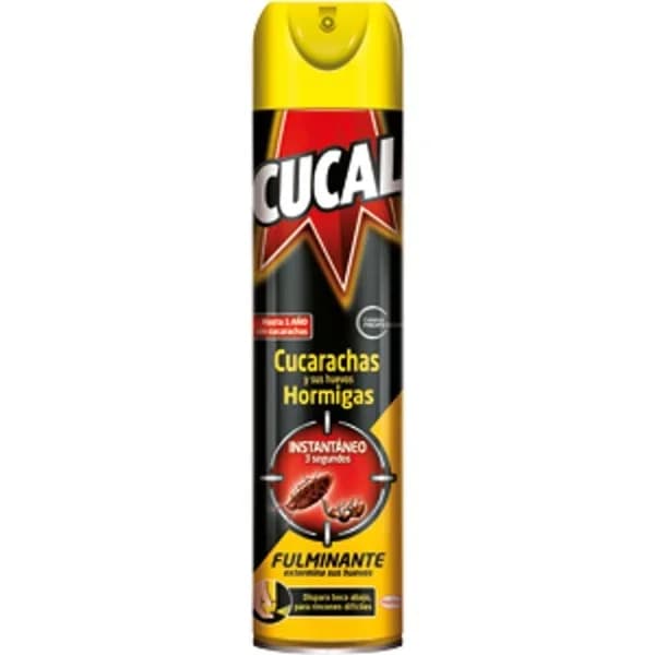 Insecticida cucarachas CUCAL, spray 400 ml - 0.4 l - Imagen del producto en Findit
