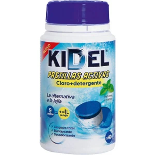 Pastillas Activas Cloro más Detergente 40 - 42 ud - Imagen del producto en Findit