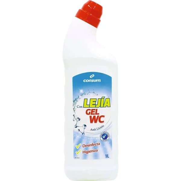 Limpiador Gel WC Con Lejía - 1 l - Imagen del producto en Findit