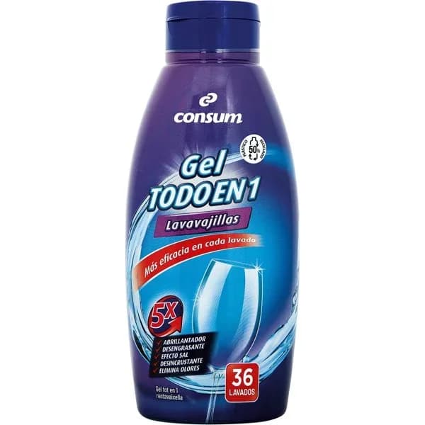 Lavavajillas en Gel Todo en 1 - 36.5 ud - Imagen del producto en Findit