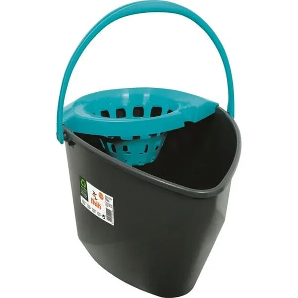 Cubo Ovalado 12 L con Escurridor - 1 ud - Imagen del producto en Findit