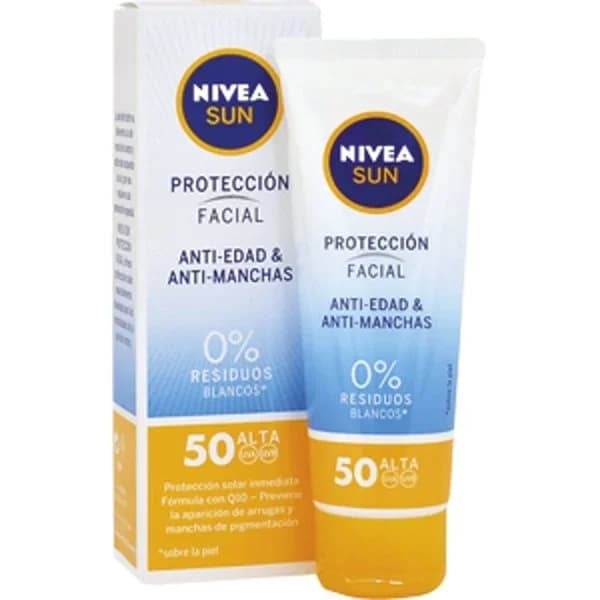 Crema Solar Facial FP 50 Antiedad Antimanchas - 0.05 l - Imagen del producto en Findit