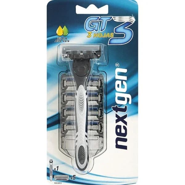 Maquinilla Afeitar 3H Más 5 Recambios - 1 ud - Imagen del producto en Findit