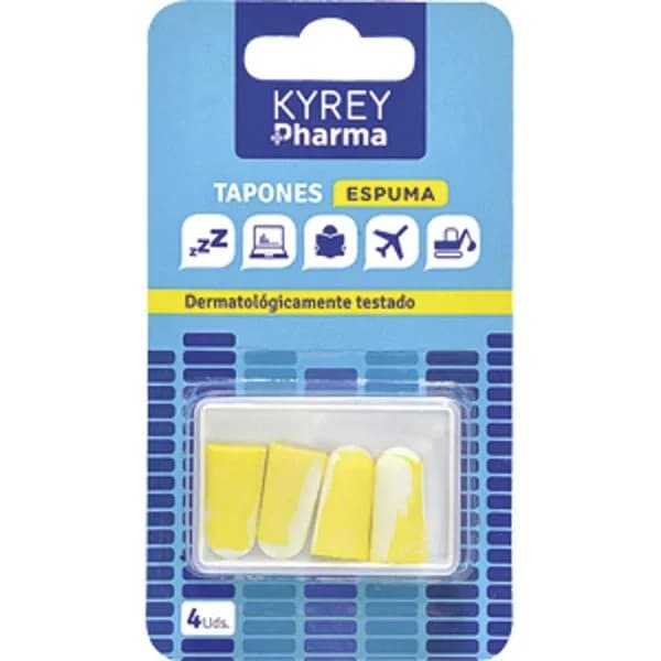 Tapones Antirruido de Espuma Suaves - 1 ud - Imagen del producto en Findit