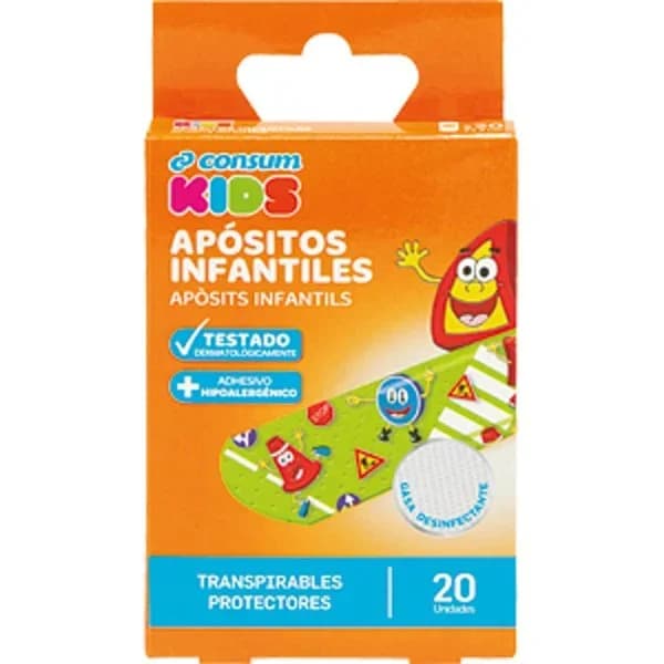 Apósitos Infantiles Tamaño Medios - 18.57 ud - Imagen del producto en Findit