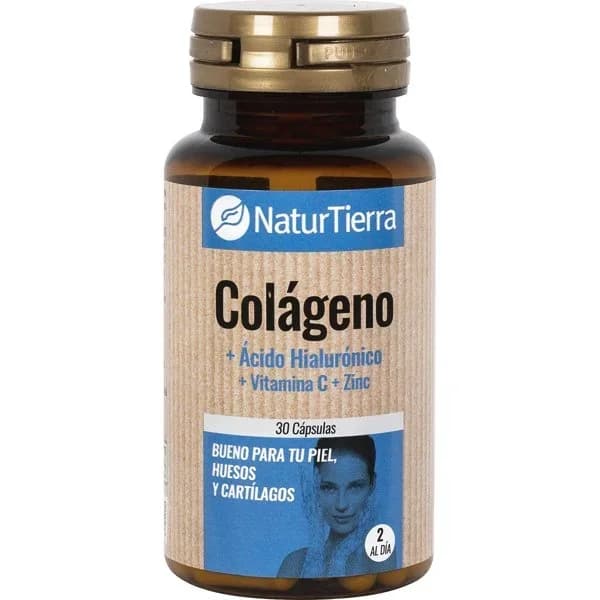 Colágeno ácido hialur. vitam. C zinc 30 cápsulas - 1 ud - Imagen del producto en Findit