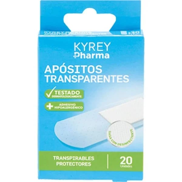 Apósitos Transparentes Tamaño Medios - 19 ud - Imagen del producto en Findit