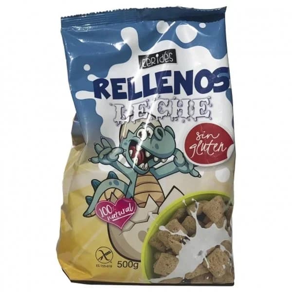Cereales Rellenos Leche sin Gluten - 0.5 kg - Imagen del producto en Findit