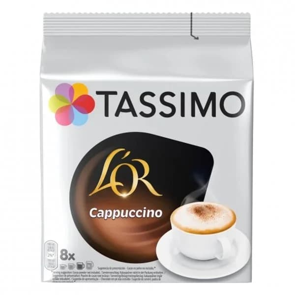 Café Cappuccino TASSIMO L'OR, paquete 16 uds - 16 ud - Imagen del producto en Findit