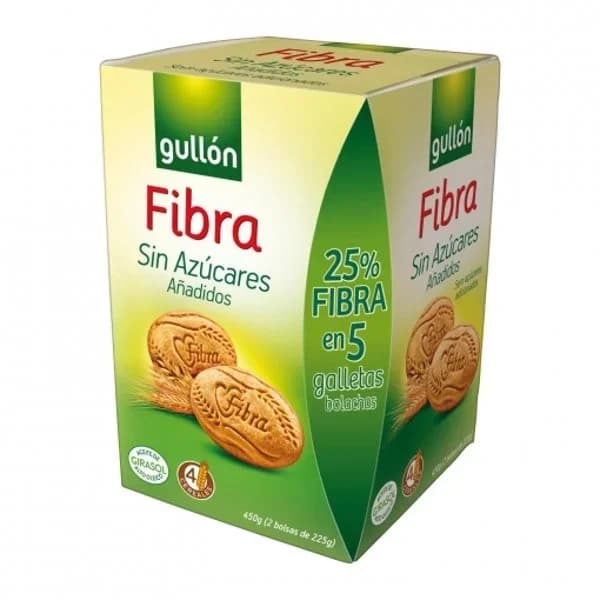 Galleta Diet con Fibra sin Azúcar 450G - 0.45 kg - Imagen del producto en Findit