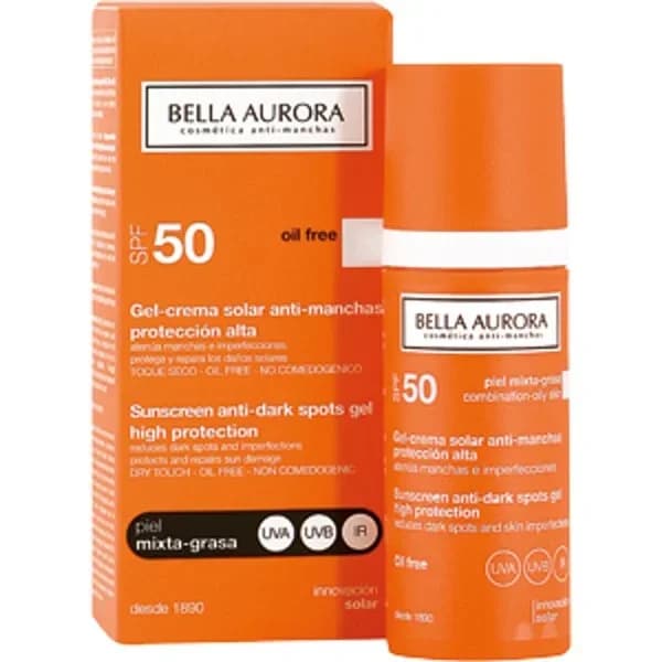 Crema facial SPF 50 Anti-Manchas - 0.05 l - Imagen del producto en Findit