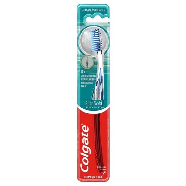 Cepillo de dientes Slim Soft Avanced COLGATE, pack 1 ud. - 1 ud - Imagen del producto en Findit