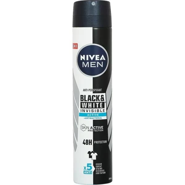 Desodorante Spray B&W Men Active - 0.2 l - Imagen del producto en Findit