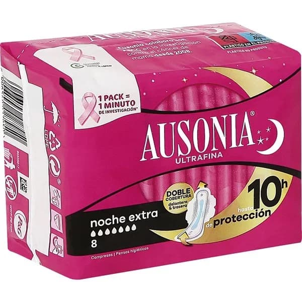 Compresa noche extra alas ultra fina 7 unidades - 7.07 ud - Imagen del producto en Findit