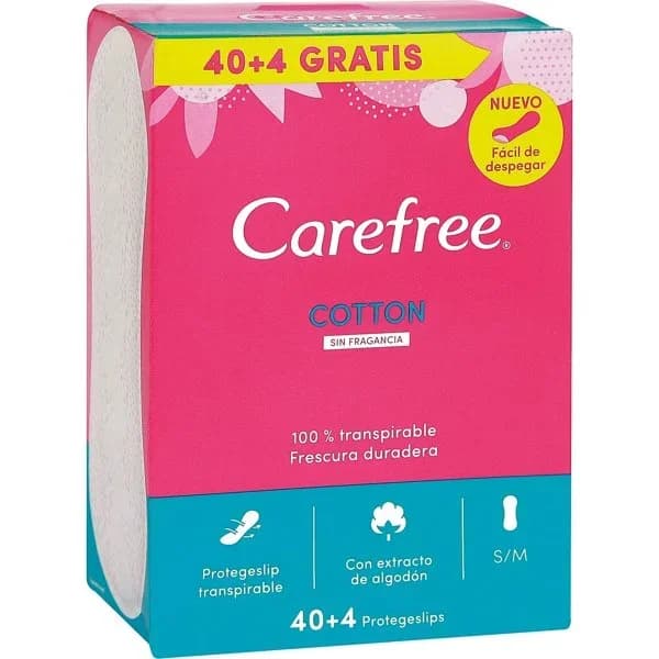 Protegeslip Transpirable Normal 40+4UD - 47.8 ud - Imagen del producto en Findit