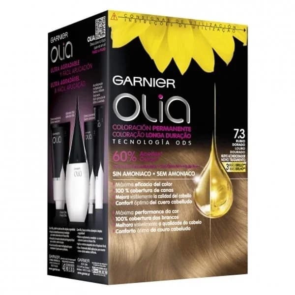 Coloración Permanente nº 7.3 Rubio Dorado Garnier Olia 1 ud. - 1 ud - Imagen del producto en Findit