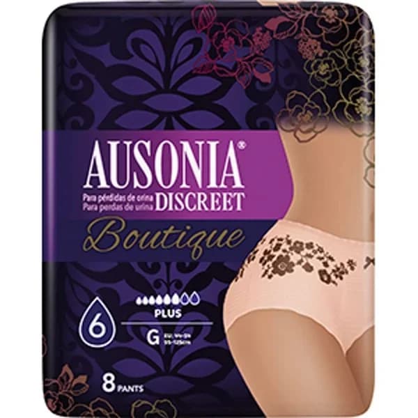 Pants Boutique Talla G AUSONIA DISCREET, paquete 8 uds - 8 ud - Imagen del producto en Findit