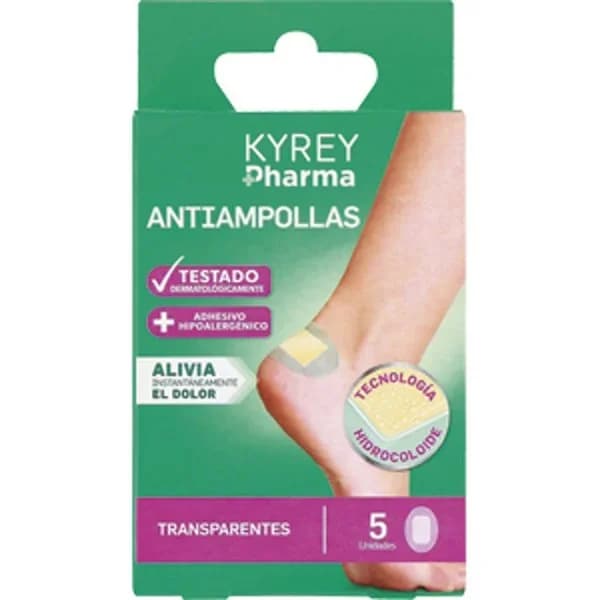Apósitos Antiampollas Antirozaduras Invisibles - 5 ud - Imagen del producto en Findit