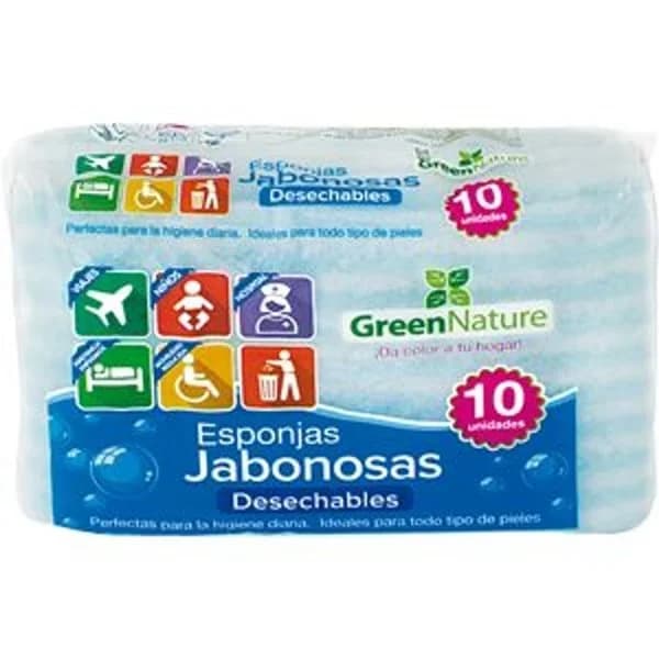 Esponja Jabonosa Desechable - 9.62 ud - Imagen del producto en Findit