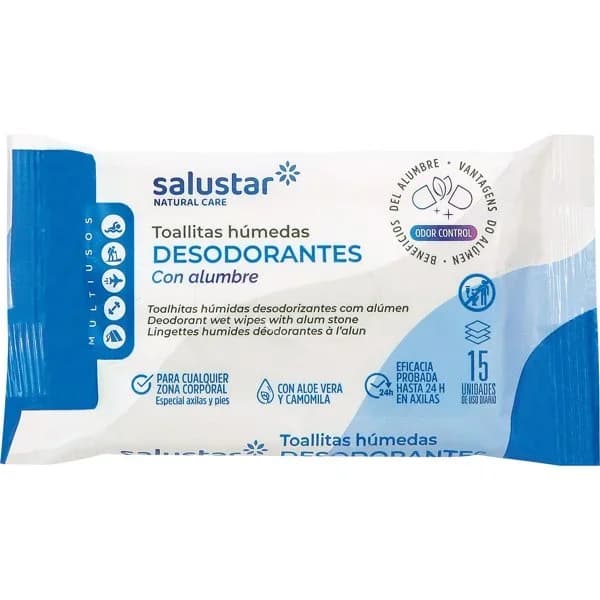 Toallita Desodorante - 14.37 ud - Imagen del producto en Findit