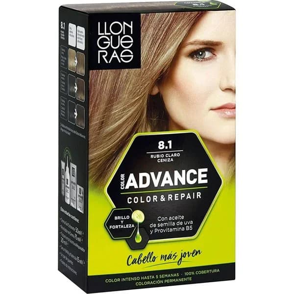 Tinte cabello  rubio ceniza 8.1 - 1 ud - Imagen del producto en Findit