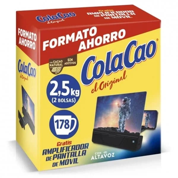 Cacao soluble original Cola Cao 2,5 kg. - 2.5 kg - Imagen del producto en Findit