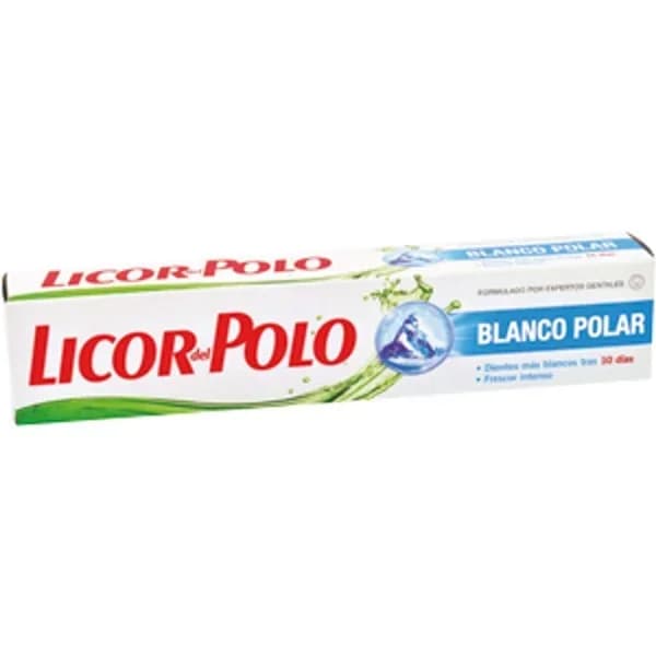 Pasta de dientes blanco polar Licor del Polo tubo 75 ml - 0.08 l - Imagen del producto en Findit